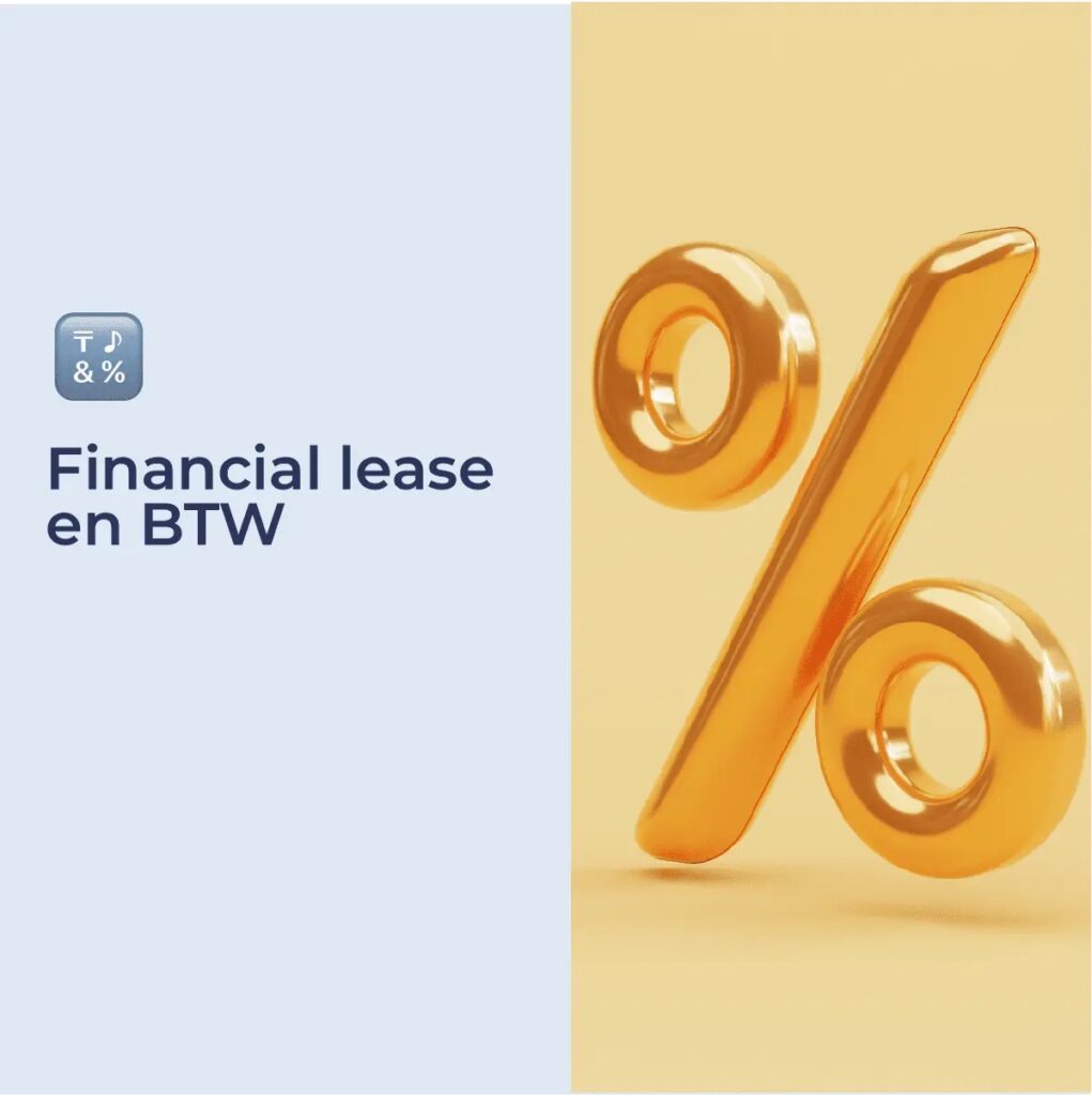 Btw bij financial lease terugvragen: zo werkt het