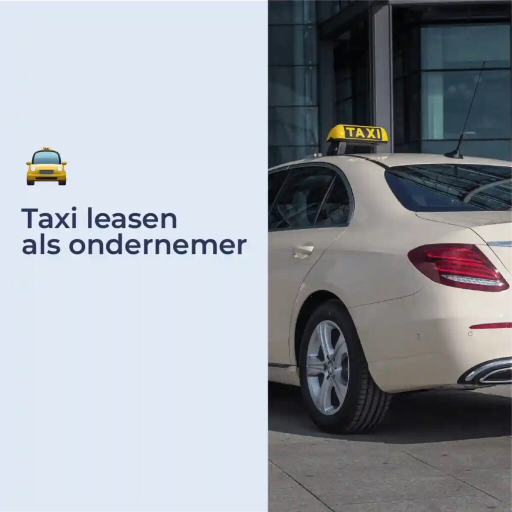 Auto leasen als taxi-onderneme
