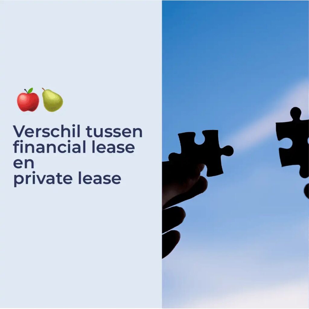 Private lease of financial lease als ondernemer: wat past?